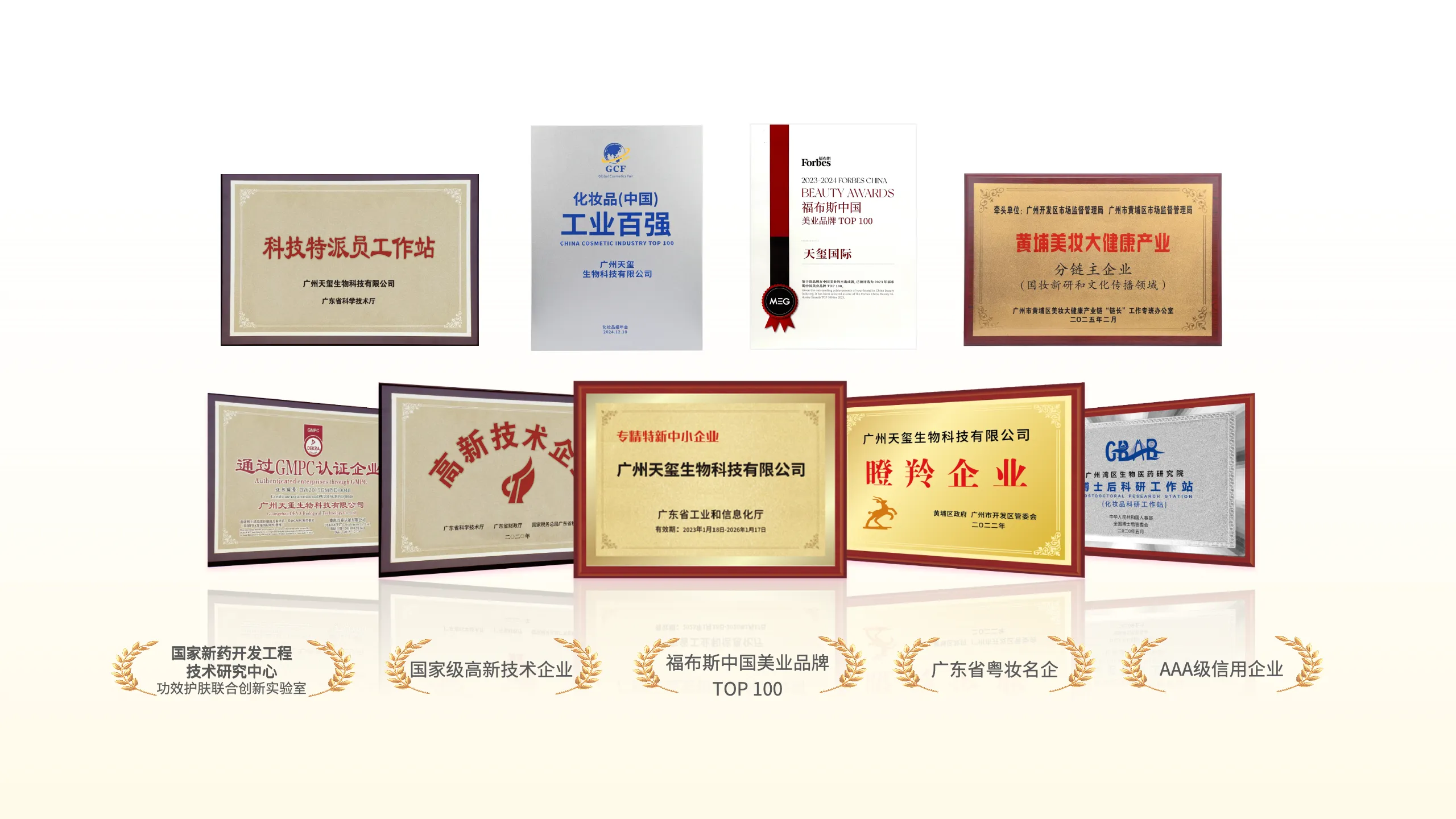 天玺国际企业荣誉证书